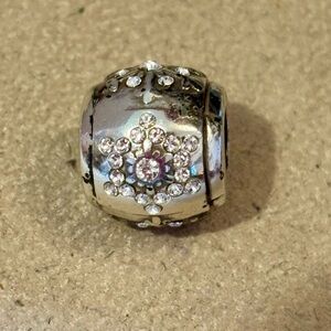 🆕Listing! Brighton Nordic Star Stopper bead Snowflakes Crystal accents Retired
